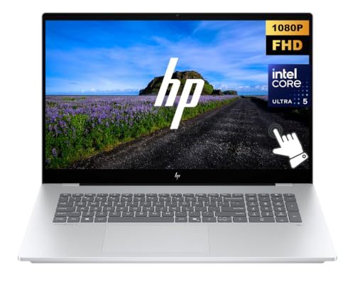 HP OmniBook 17.3�C���` FHD �^�b�`�X�N���[�����b�v�g�b�v�R���s���[�^�[�AIntel Core Ultra 5 226V (8�R�A)�A16GB RAM 512GB SSD�AWindows 11 �ƒ�p�m�[�g�p�\�R���A�o�b�N���C�g�L�[�{�[�h