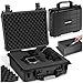 tectake® Universalbox, Fotokamera Koffer, leer, mit Schaumstoff, wasserdichte abschließbare Box für Foto, Kamera Koffer Hardcase, Aufbewahrungsbox, als Waffenkoffer oder Werkzeugkoffer - L