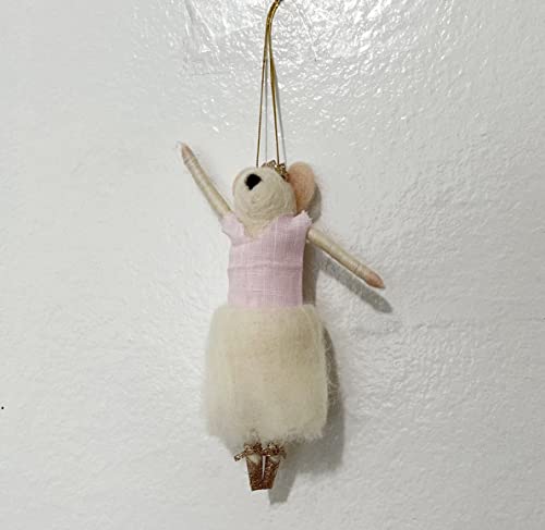 B & D Felted Wool Dancing Mice, Birthday Gift Set, Christmas Decorations - Set Of 3 Cute Mouse Ornaments… #TOP2