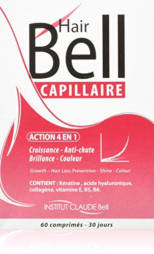 B2C Hairbell Capillaire Cure pour 30 Jours 60 Comprimés