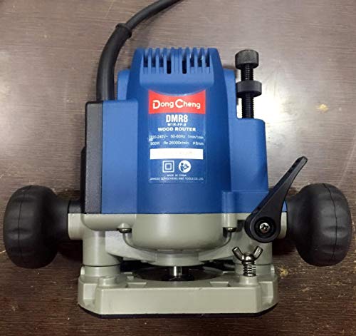 Dongcheng Plastic Dmr08 Wood Router, 8 Mm 900 Watts (Blue)