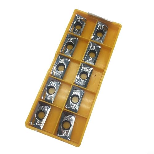 Lot de 10 inserts en carbure APGT1604PDFR-G2 HTI10, fraises CNC, outils de tournage pour la finition de semi-finition