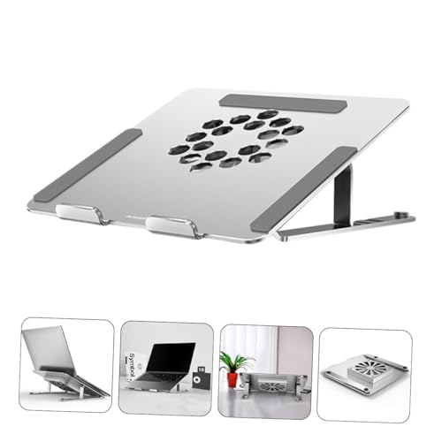 Support PC portable en aluminium réglable en hauteur Vaguelly