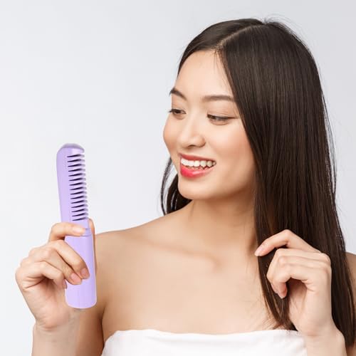 Peine alisador inalámbrico USB portátil para cabello miniatura 7