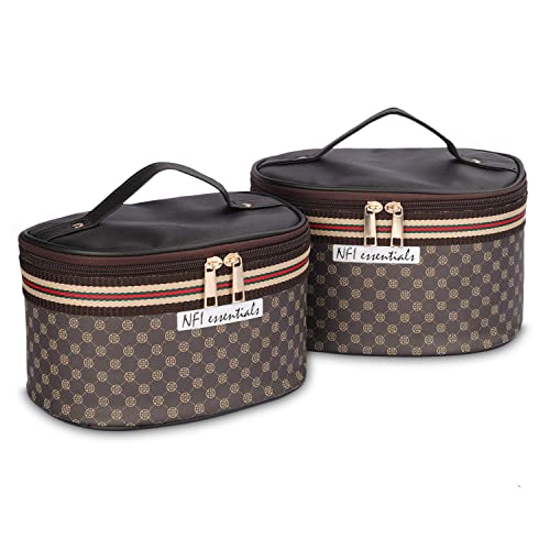 NFI essentials Set of 2 Cosmetic Box Makeup Box Jewellery Box Trousseau Box Vanity Box