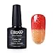 Chameleon Color Change with Temperature Nail Art UV LED Gel Nail Polish 10ml Orange - Glitter Bisque 5724