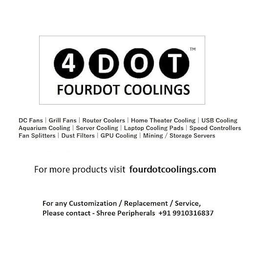 Fourdot Cabinet Cooling Fan Regulator 12V (300 Watt) - Image 4