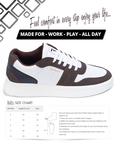 Image of RUN 07 Mens Run1056 PU Sole Street Style with Superior Grip Mid Top Sneakers | Casual Shoes | Perfect Pair with Casual Outfit