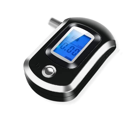 Image of ALC Smart Breath Alcohol Tester Digital LCD Breathalyzer Professional Personal Alcohols Fast and Accurate Results Content Tester, Digital LCD Tester