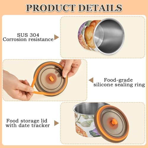 Contenedor para almacenaje de café OTVEE acero inoxidable 900ml miniatura 5