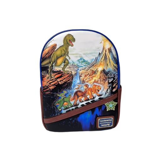Loungefly Land Before Time Poster Womens Double Strap Shoulder Bag Purse
