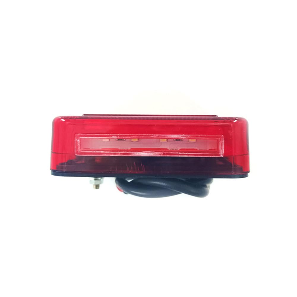 Tylne światło tylne do 16 przyczep, światło tylne do samochodów ciężarowych, 12 V, 2 sztuki, montaż lamp tylnych