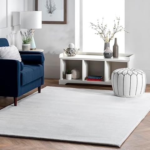 nuLOOM Layne Faux Rabbit Fur Rug Cover