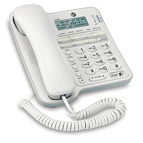 Teléfono con cable AT&T CL2909 blanco miniatura 2