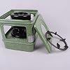 Portable Kerosene Stoves for Outdoor Camping, 10 Wick, Small, Lightweight Kerosene Stoves for Garden, Deck, Patio, Green