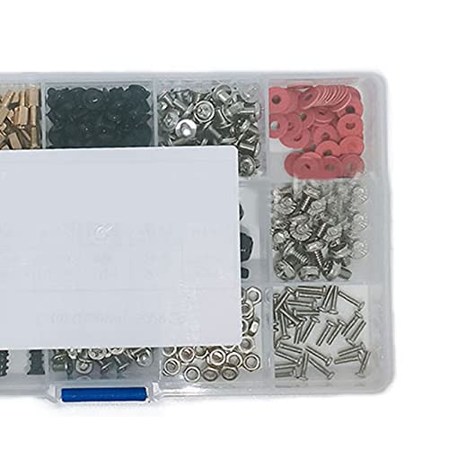 Conjunto de sortimento de parafusos de computador 502PCS Conjunto de parafusos de computador Conjunt