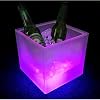 IJsemmer, grote capaciteit wijndrink ijsemmer met LED Kleuren, waterdichte champagne bierdrank ijsblokjes for feest/huis/bar