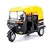 HorBous Mini Auto Giocattolo Tirare Indietro Auto TUK TUK in Miniatura 1:32 per Bambini dai 3 Anni in su (Nero)