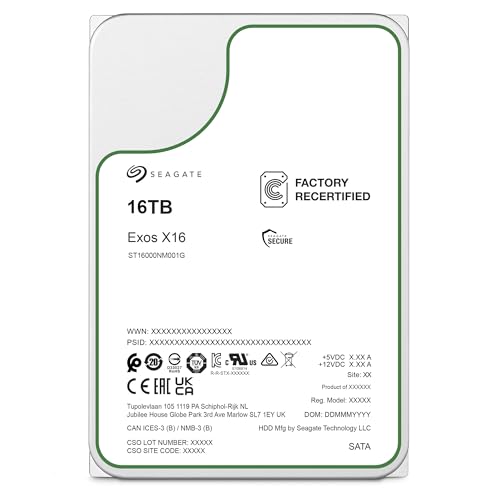 ☆新品☆Seagate 16TB内蔵HDD ST16000DM001 Seagate St16000nm001g 16tb 7200 Rpm 256MB Cache SATA3 6GB/S
