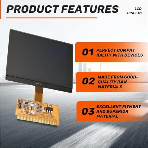 Pantalla LCD cuadro de instrumentos compatible con A3 A4 A6 S4 B5 Sharan panel de repuesto 3