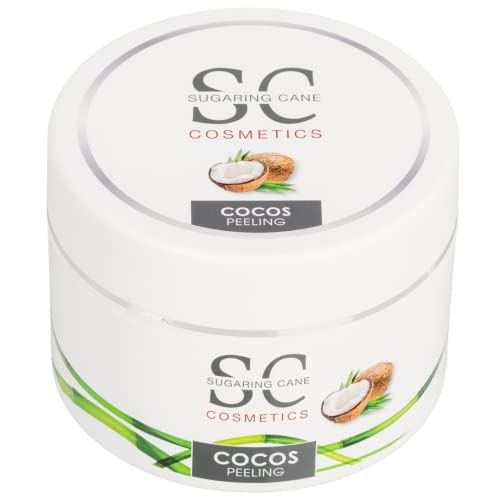 Sugaring Cane Exfoliante de azúcar | Sugar Body Scrub sin conservantes | Exfoliante para ducha y cuerpo | Cocos, 200 ml Cover