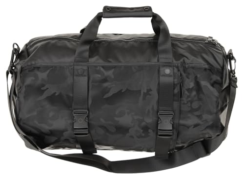 PAJAR Camo Print Waterproof Travel Duffle Bag, Black2