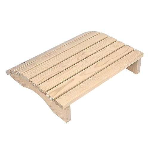 Appui-tête en bois pour sauna et bain de vapeur ergonomique