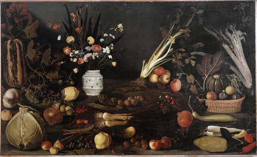 Tableau Impressions d'art Mural d'une flotte de pêche vintage Mesdag 60x90cm