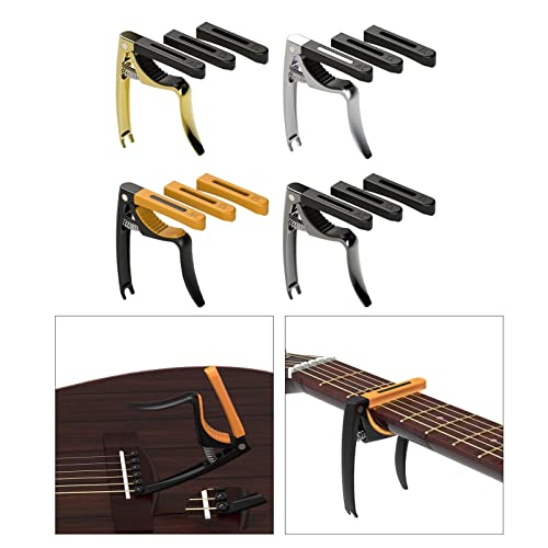 SHANGMAOYO Capodastre Guitare Capo Guitare Musicale Capo Capo Rapide Capo en Métal for Guitares Acoustiques/Électriques… - Les Beatles, Paul McCartney, John Lennon, RIngo Starr, George Harrison SHANGMAOYO Capodastre Guitare Capo Guitare Musicale Capo Capo Rapide Capo en Métal for Guitares Acoustiques/Électriques… – Image 7