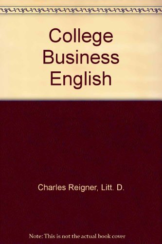 College Business English B002MQ64JG Book Cover