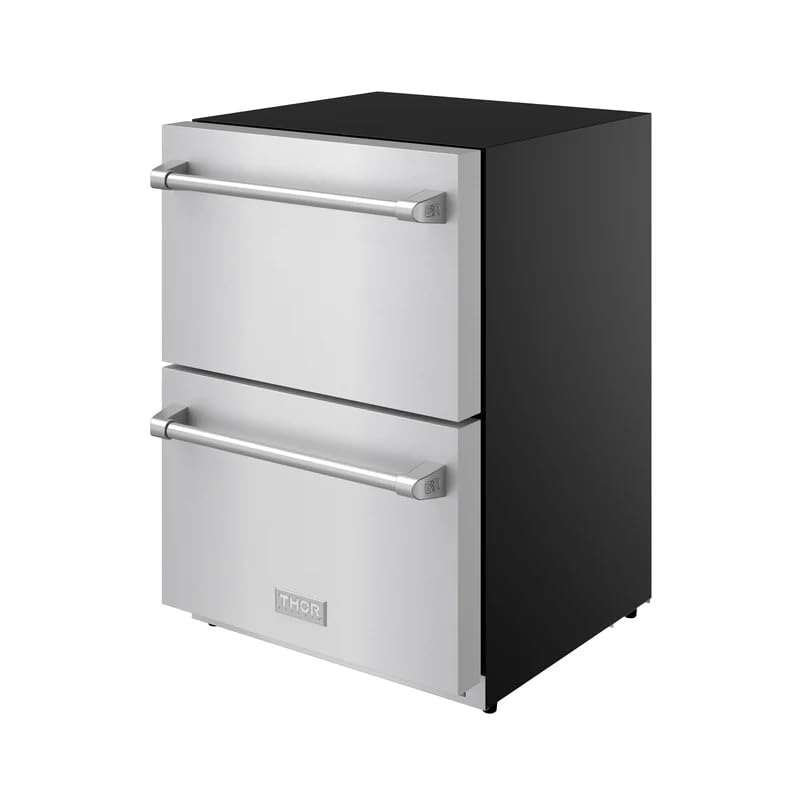 24 Inch Undercounter Built-In/Freestanding Drawer Freezer – Stainless Steel | Gordon Ramsay Series on Fridge.com - View 3