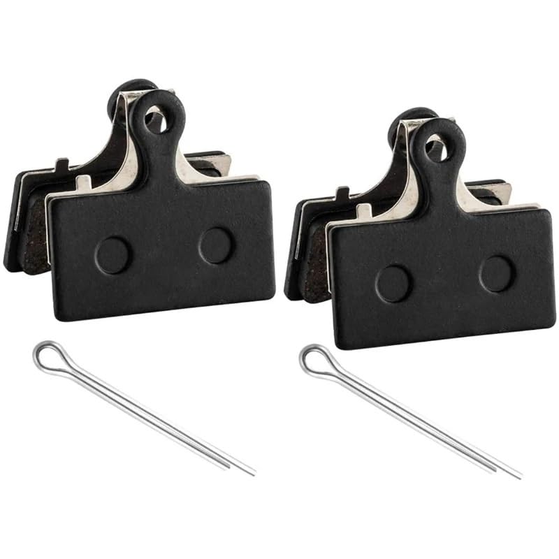 Pastillas de freno semimetálicas for bicicleta de carretera, compatibles con XT M8000 M785 XTR M9000 M9020 M987 M988 M985 SLX M7000 M675, 8/10/20 pares piezas de bicicleta(20PCS semimetal 01F)