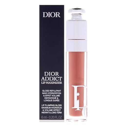 Dior Dior Addict Lip Maximizer Plumping Gloss 038 Rose Nude 038 Rose Nude 0.2 oz / 6 mL