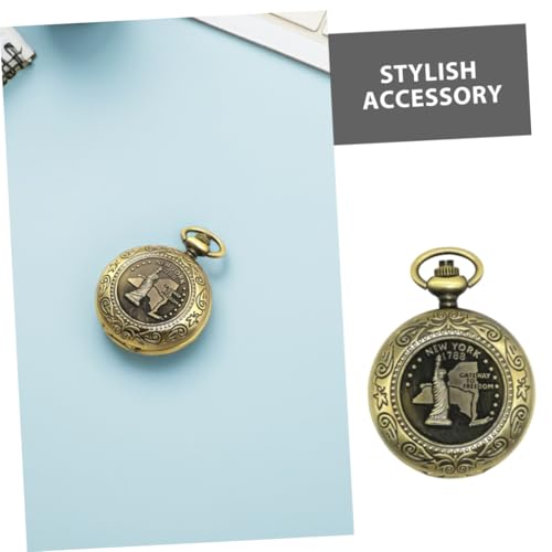 Brújula retro tipo reloj de bolsillo, pack 2 unidades miniatura 3