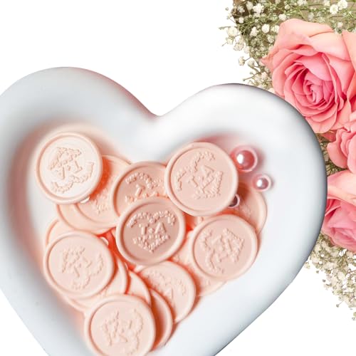 Custom Wax Seal Stickers, Personalized Self Adhesive Envelope Sealing Sticker, Decoration for Christmas Gift, Wedding Invitaion, Birthday Party (Custom Wax Seal Stickers)