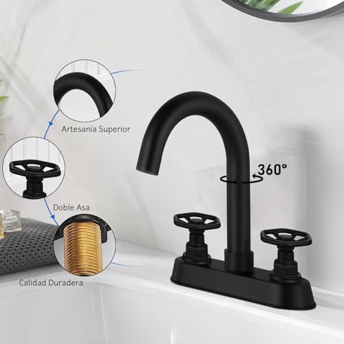 Mejores comprativas On-line Grifería Lavabo negro mate disponible en línea para comprar. 6 Imagen adicional
