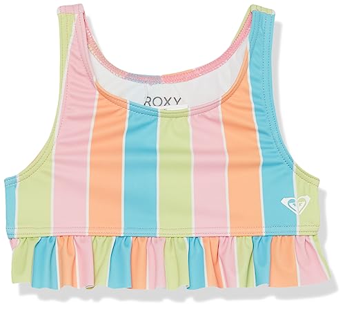 Roxy Girls' Colors of The Sun Crop Top Swimsuit Set3