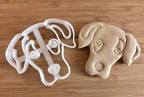 Catahoula Cookie Cutter and Dog Treat Cutter - Face - 3 inch