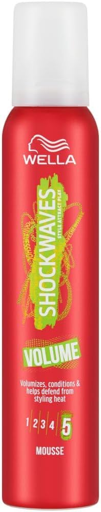 Shockwaves 200ml Power Volume Mousse Boost It! Heat Defence Volumising by PROCTER & GAMBLE (HBCATT) EDI