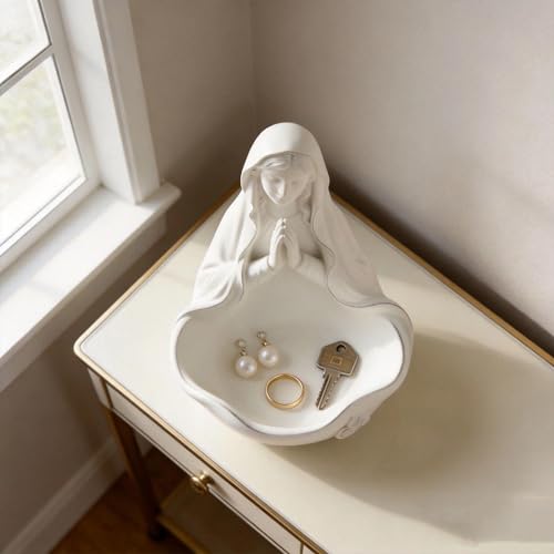 Estatua Virgen María Renacentista 5.5 pulgadas miniatura 4