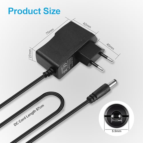 Image of Replacement Battery for 12V Drill /Screwdriver Machine with 12V Charger Adapter (2Pcs Battery, 1Pcs Charger)