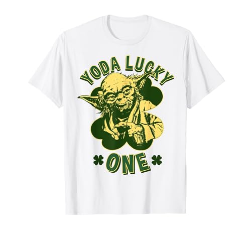 T-shirt Star Wars Yoda pour trouver un vêtement vert original de fête