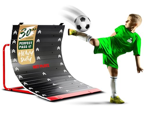 Soccer Return Training Equipment, Kickback - Football Training Gifts, Aids & Equipment for Teens & All Ages, Heavy-Duty