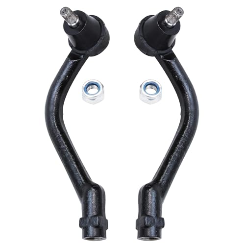 Image of Detroit Axle - 8pc Front End Suspension Kit for Hyundai Sonata 2006 2007 2008, 2 Lower Control Arms 2 Lower Ball Joints 4 Inner & Outer Tie Rod End Links Replacement
