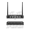 Audio Pro UHF 4-Channel Wireless Mic System, Cordless Lavalier & Headset Mics, Metal Receiver, Perfect for Karaoke, Church, Parties (4 Bodypacks B) #4