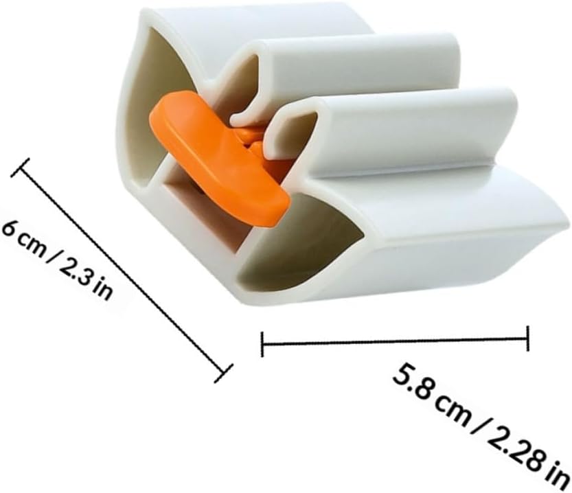 4pcs Lotus Shape Toothpaste Squeezer Tube Roller Squeezer for Adults Toothpaste Dispenser