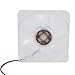 Ruilogod 80mm 4 LED kolorowe 4-pinowe złącze komputerowe Przenośny wentylator chłodzący DC 12V 0,25a