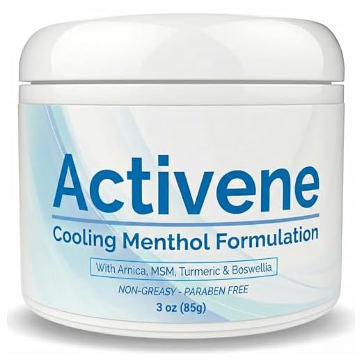 Activene Pain Relief Cream - Anti Inflammatory formulation with Powerful Arnica, Menthol & MSM for Joints, Tendons & Muscles. Chosen by Sufferers of Arthritis, Knee, Shoulder, Neck, Back & Other Pains