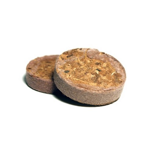 Pastillas / Tacos de Fibra de Coco prensada para cultivo U-Gro Plug - 38mm (24x)