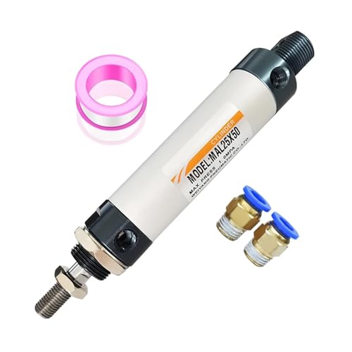 Cylindre pneumatique aluminium 20mm vérin double action 250mm